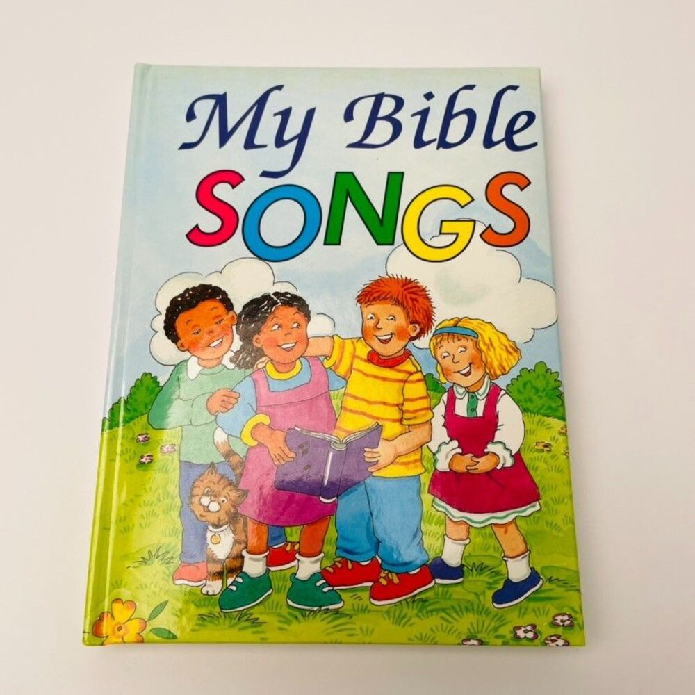 My Bible Songs Hardcover Childrens Book Illustrated Sliwinska Sunday School 2006